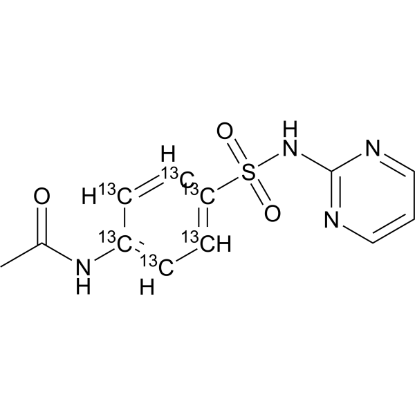 N-Acetyl sulfadiazine-13C6 1217089-17-2